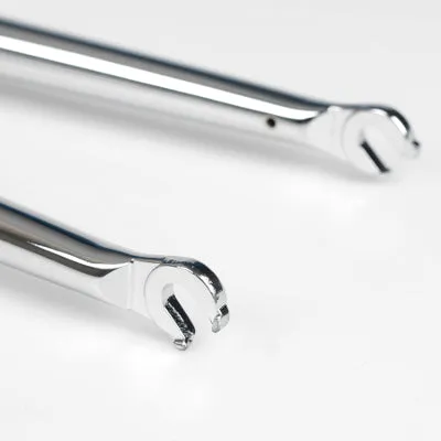 1 inch Chrome Straight Fork - BLB Classic