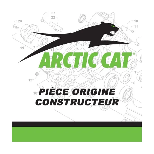 1707-989 - ARCTIC CAT TUNNEL,MT-162-S/P ASSY-PTD BLK