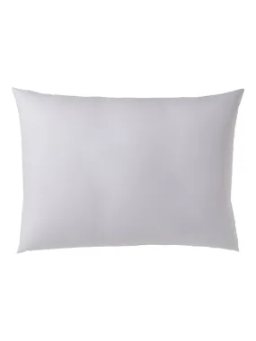 2 White Percale Cotton Pillowcase Set