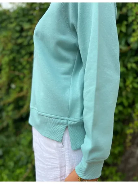 Aeronautica Militare blended cotton sweater.