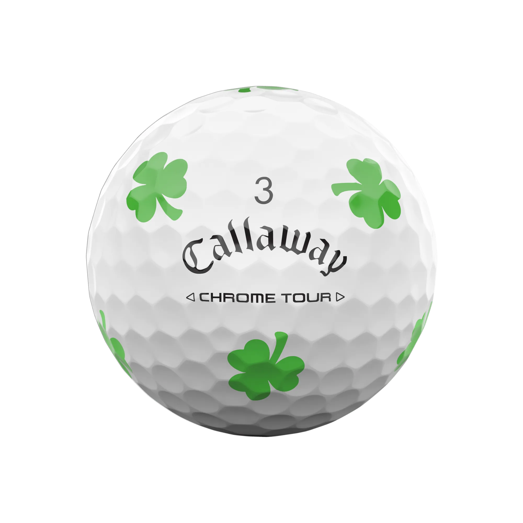 Balles de Golf Chrome Tour Luck of the Irish – Édition Limitée (Douzaine)