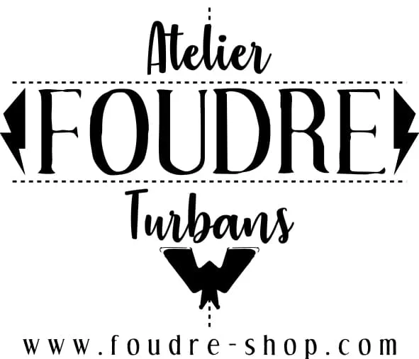 Bandeau à cheveux large facile à mettre en coton marine à fleurs