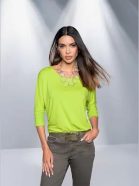 Batwing Sleeve 3/4 T-Shirt