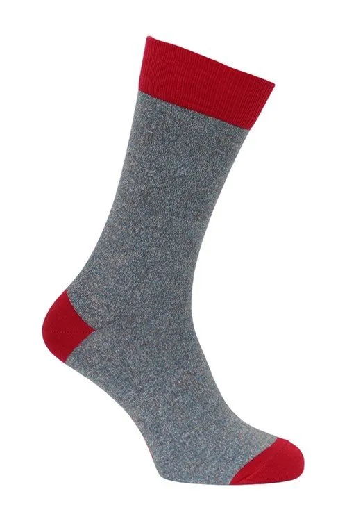 Blue Mottled Socks - Labonal: Men's Socks Sale La