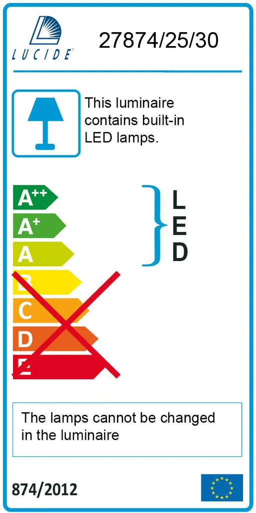 Bornes extérieures led Lucide Combo Noir Aluminium