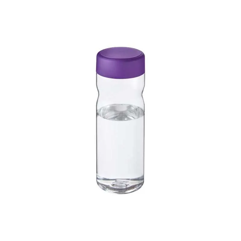 Bouteille H2O Eco Base 650ml avec couvercle vissé - H2O ACTIVE