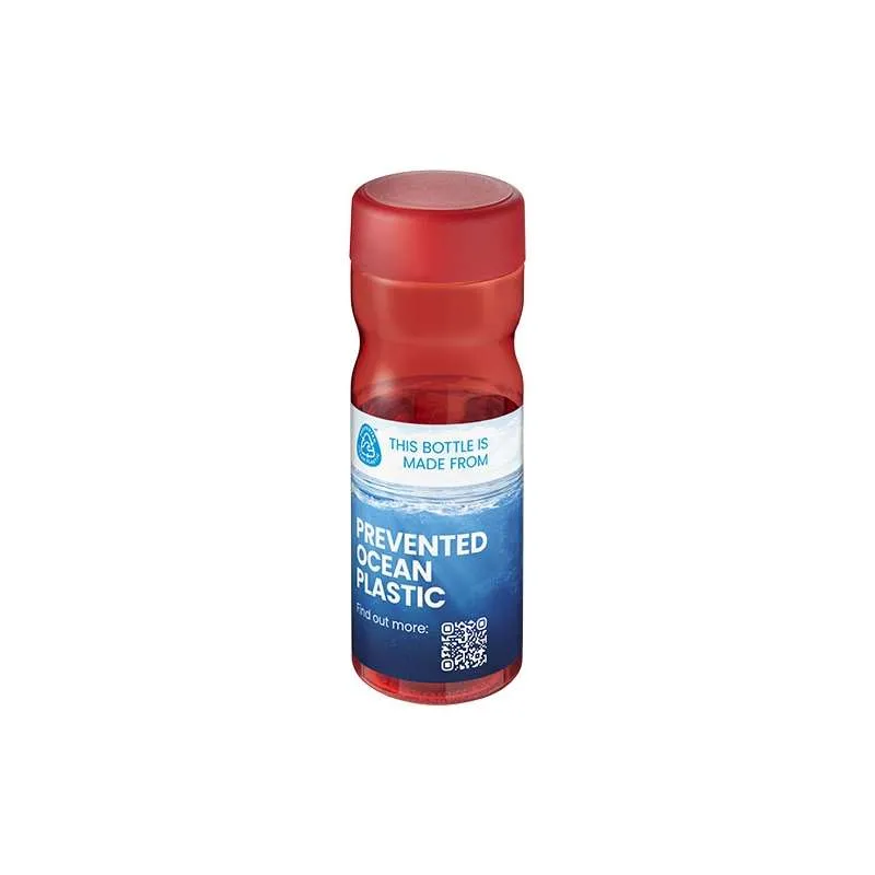 Bouteille H2O Eco Base 650ml avec couvercle vissé - H2O ACTIVE