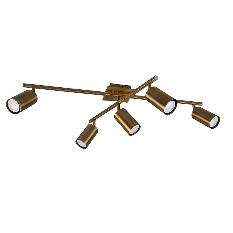 Bronzen plafondspot modern, Kaso