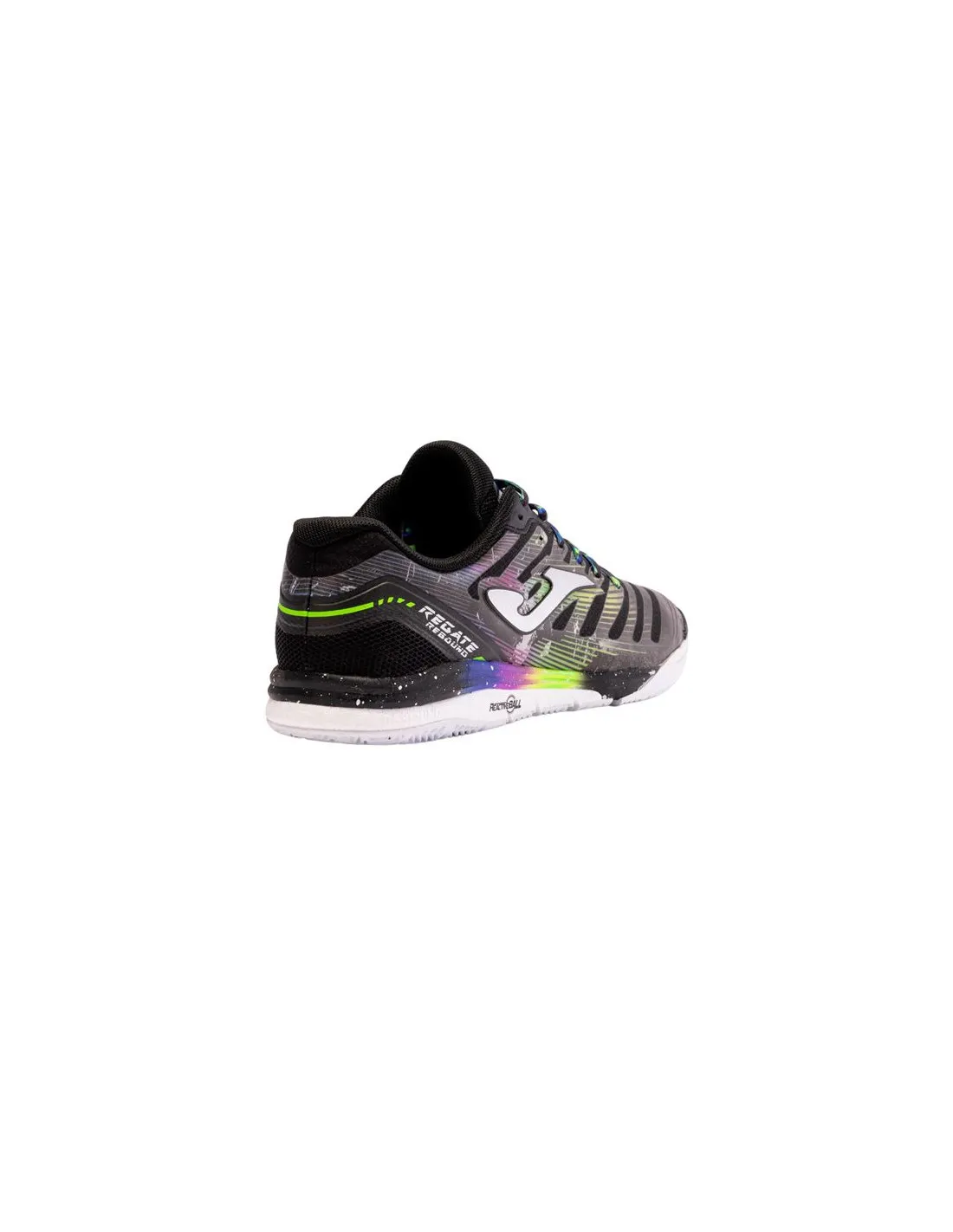 Chaussures de Football Sala Joma Regate Rebound 2401 Noir Intérieur Enfant