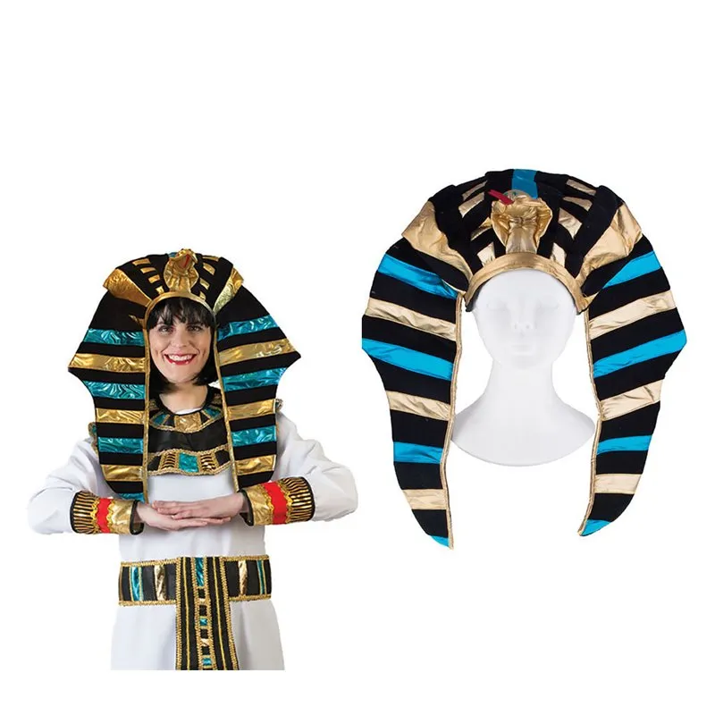 Coiffe empereur de l'Egypte pour compléter vos déguisements en pharaon