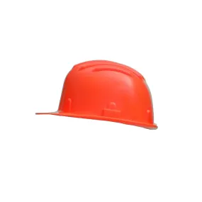 Coverguard High-Density Polyethylene Orange Safety Helmet - GOELAND