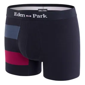EDEN PARK Men's Cotton Boxer Shorts in Beet Red - CUISRAY