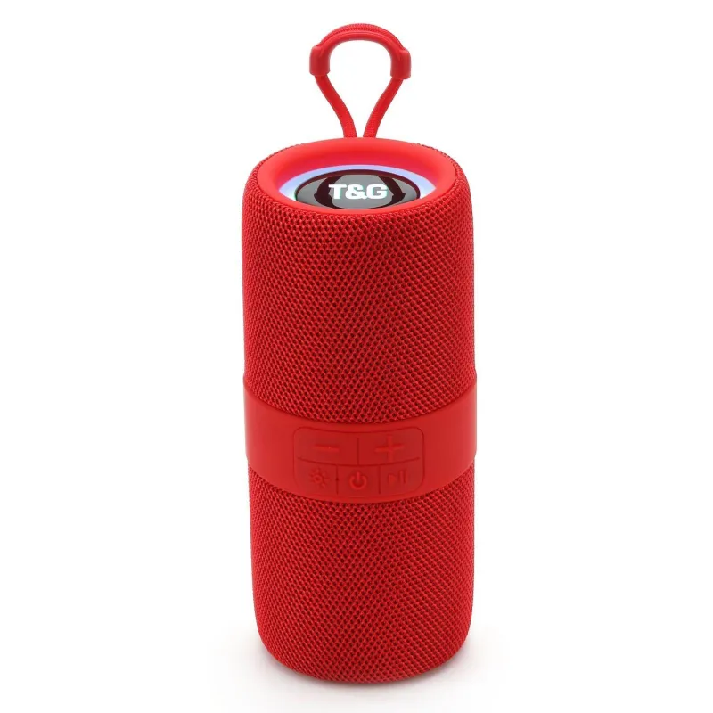 Enceinte Bluetooth Portable 3D Stéréo Subwoofer LED FM USB