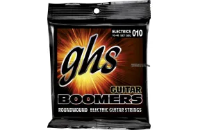 Fender GHS Boomers Roundwound Guitar String Set Pull 10-46