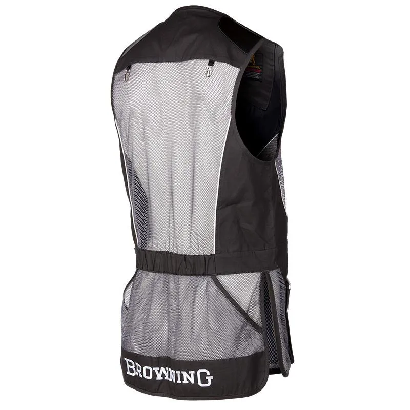 GILET DE TIR HOMME BROWNING PROSPORT - GRIS