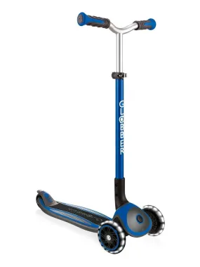 Globber Master Lights Navy Blue Scooter - Out of Stock