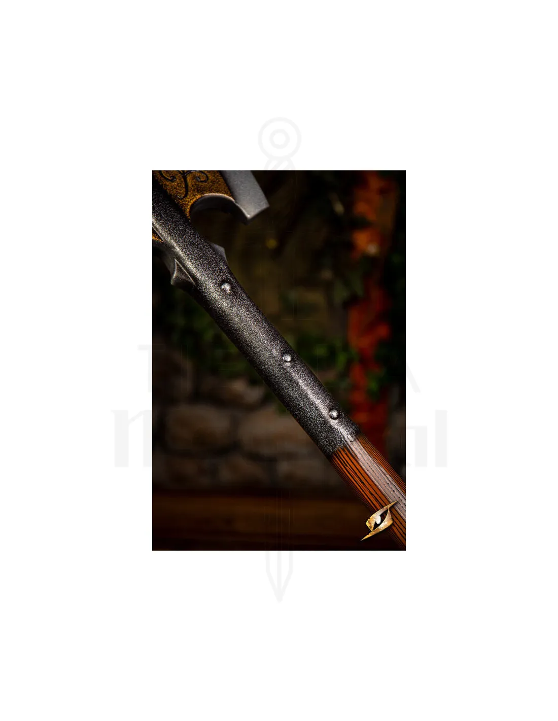 Hallebarde Impériale longue pour GN (220 cm.) ⚔️ Boutique Épées