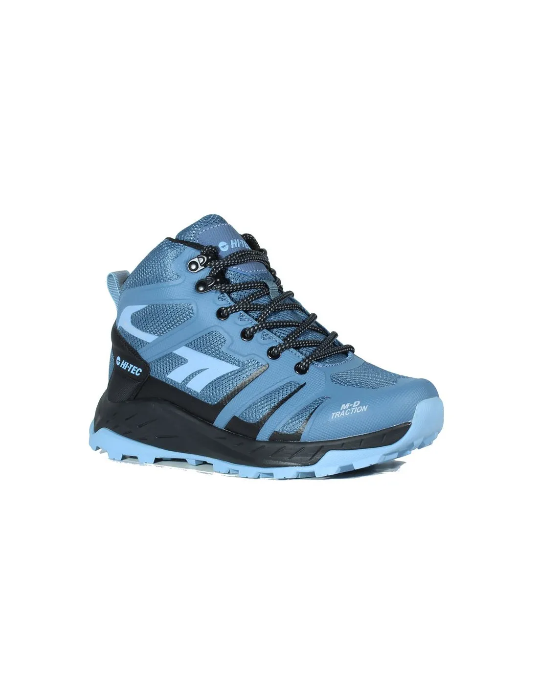 Hi-Tec Toubkal Mid Waterproof Powder Blue/Lt Blue Women's Alpine Boots