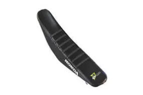 Housse de selle Noir Honda avec bandes noires D'COR