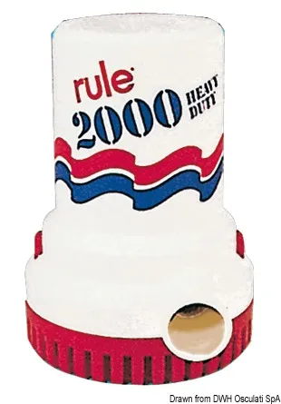 Pompe immergée Rule 2000 12 V