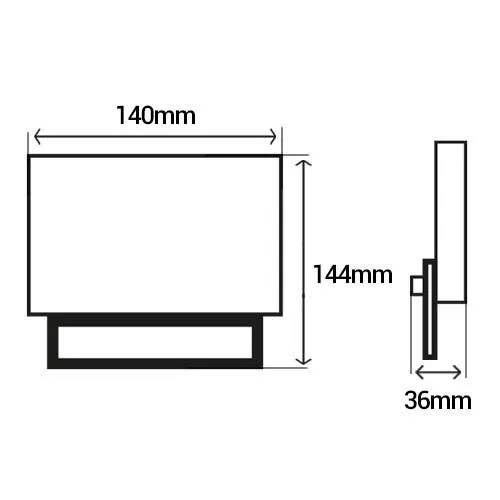 Projecteur exterieur LED BENEITO FAURE SKY 30W  noir - 4686