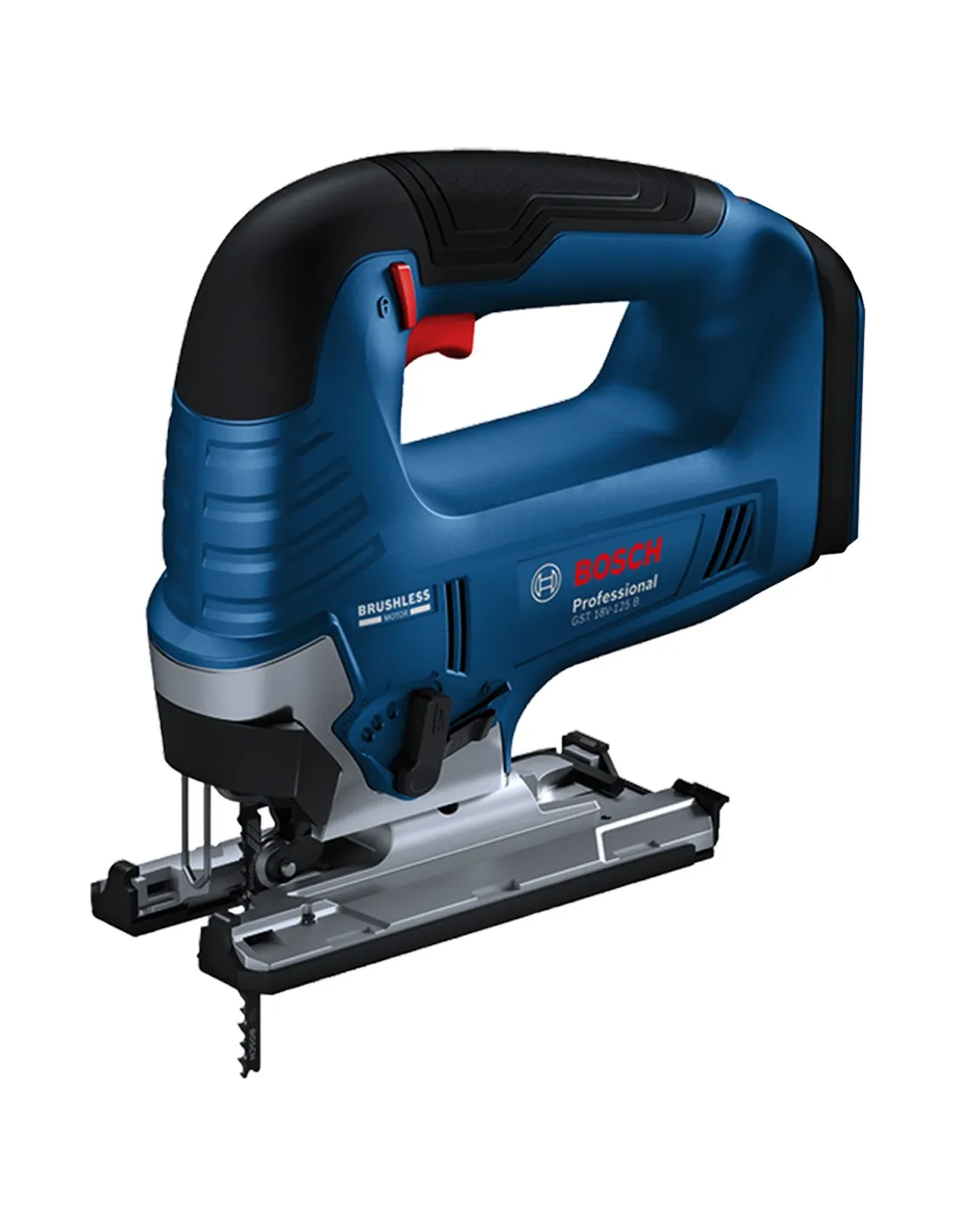 Scie Sauteuse BOSCH GST 18V-125 B (Machine seule + L-Boxx 136)