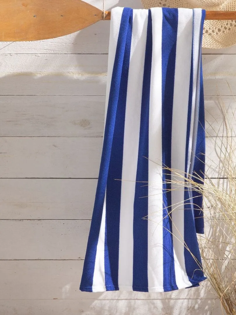 Serviette de plage SUMMER STRIPES - Bleu
