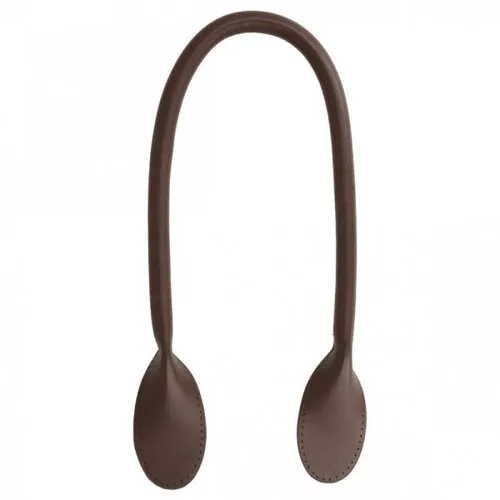 Set of 2 modern beige bag handles 60 cm.