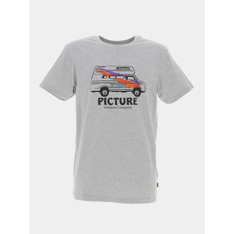 T-shirt classic texturé marron noir homme - Benson & Cherry | wimod