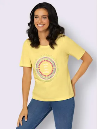 T-shirt made of 50% cotton and 50% modal fabric