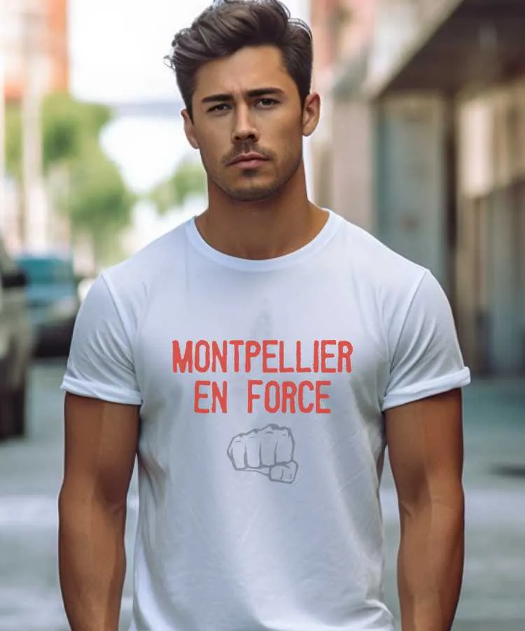 T-Shirt Montpellier en force