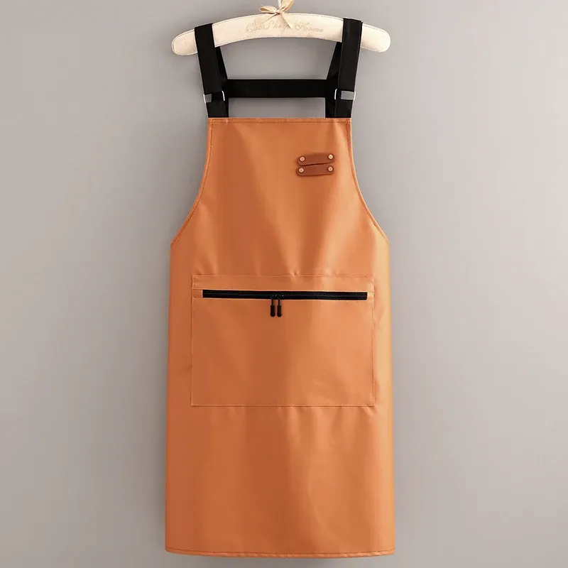 Tablier en cuir synthétique imperméable et résistant à l'huile 