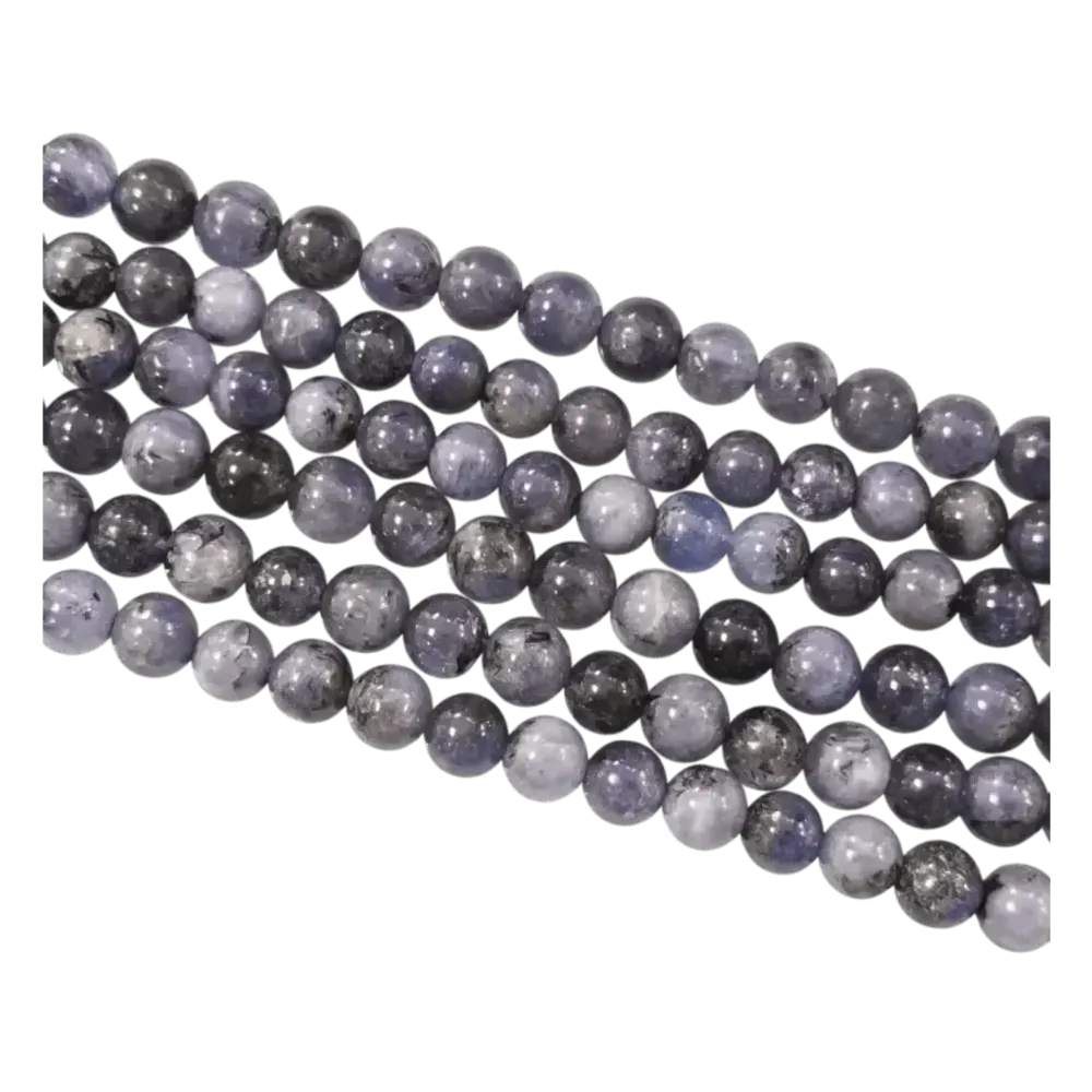 Tanzanite a beads 6-7mm on 40cm thread