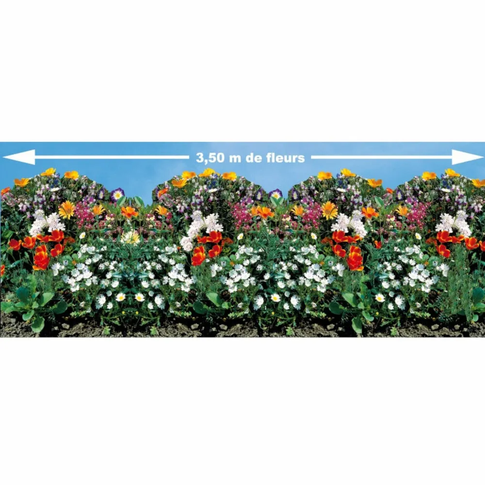 Tapis de graines pour bordures fleuries - le tapis / l 350cm x l 21cm