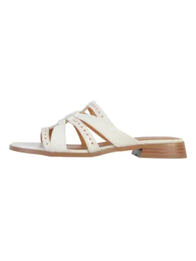 The Divine Factory White Slip-On Mule Plate *