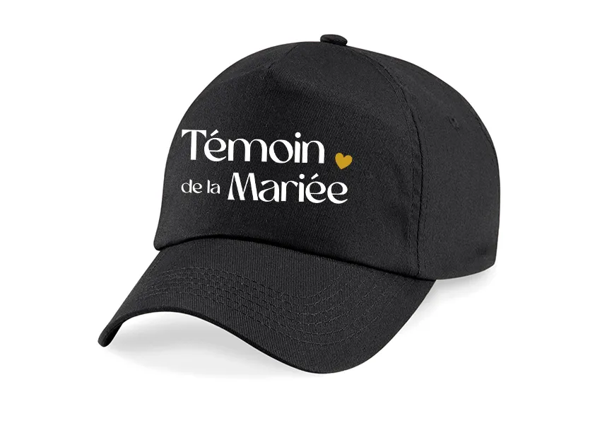Témoin de la Mariée Casquette EVJF 3