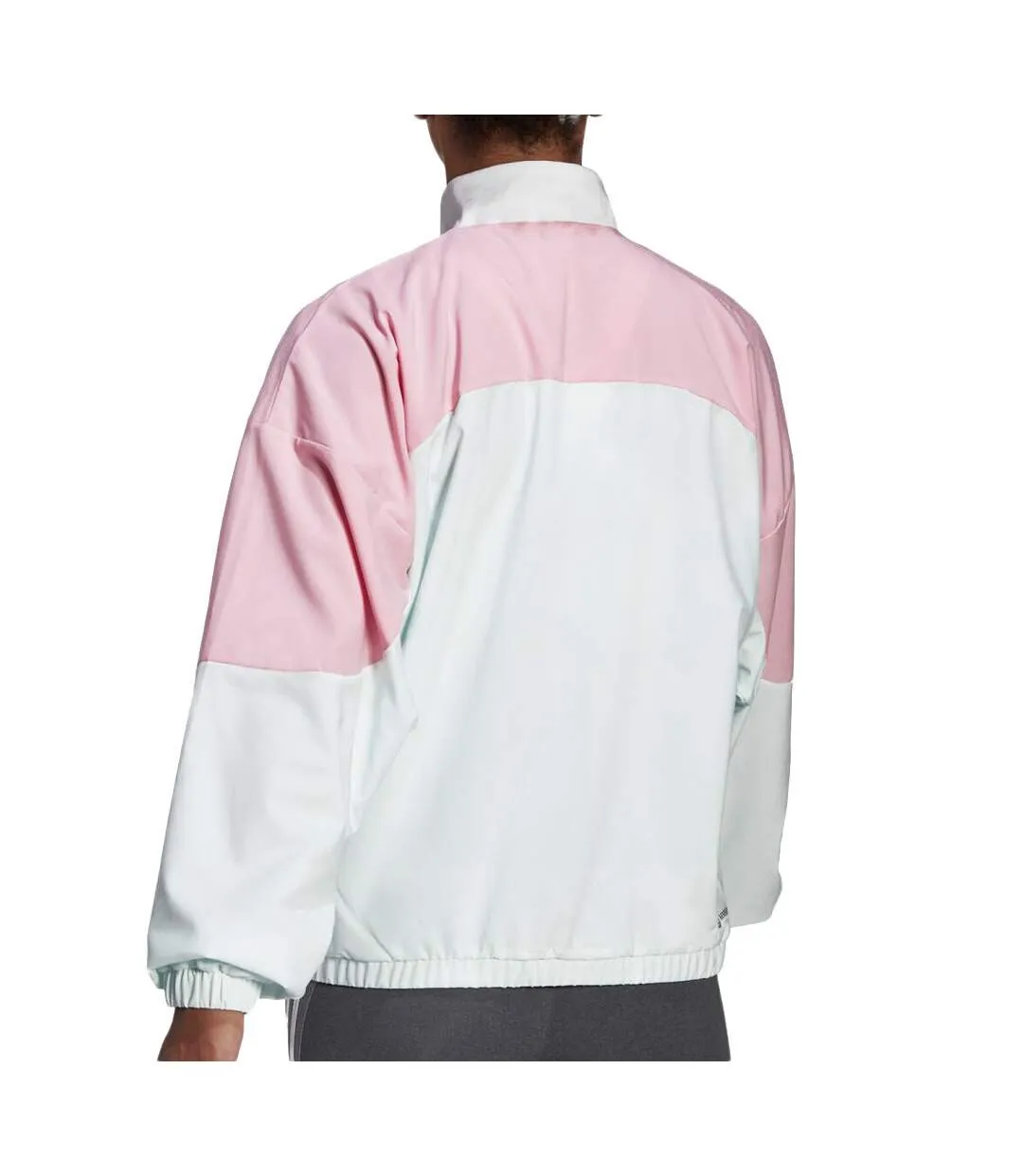 Veste de survêtement Rose/Blanc Femme Adidas Colorblock