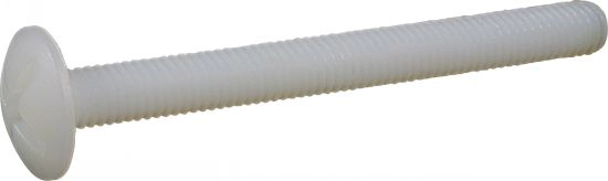 Vis poelier à tête ronde fendue nylon Acton