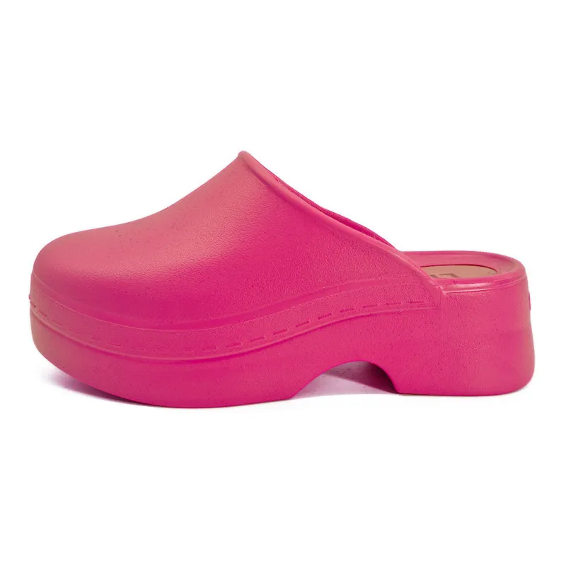 Women's Vegan Pink Mule - Lemon Jelly - Shoes.